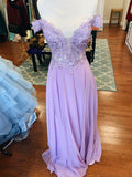 Clarisse Cinderella lilac gown