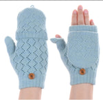 Baby its cold outside fingerless gloves