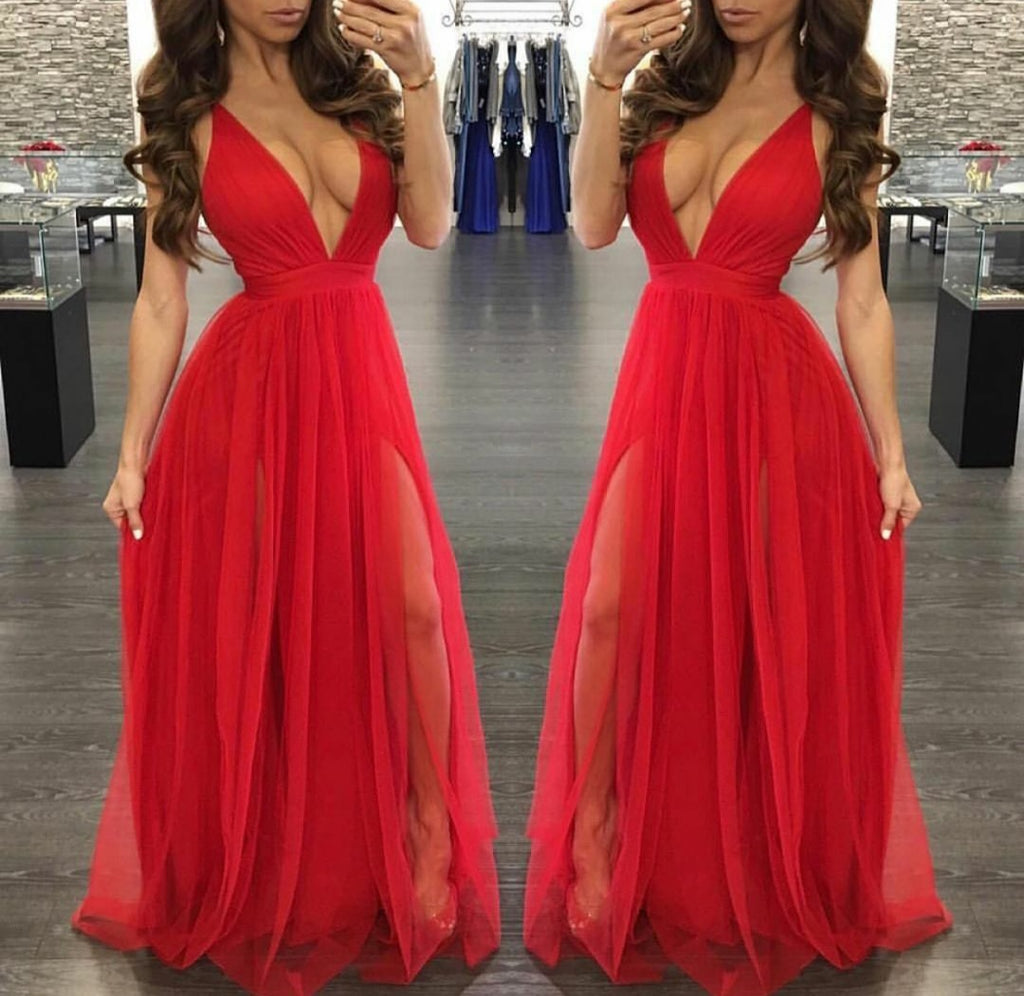 red ballerina dress Sequin Ribbon Scoop Neck Ballerina Dress Red