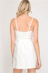 Coming up roses white dress